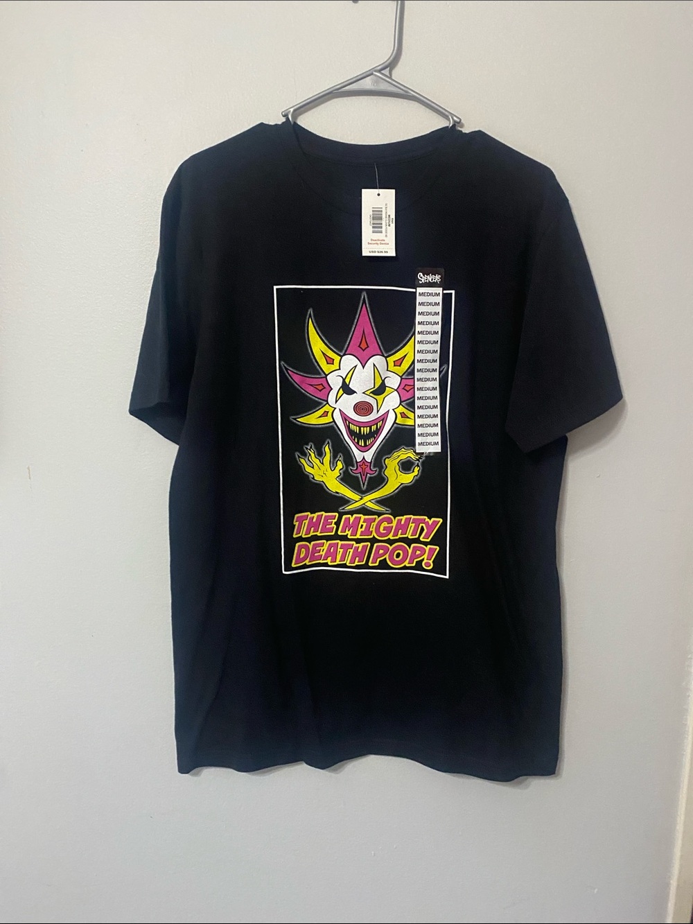 Spencer's Insane Clown Posse The Mighty Death Pop Graphic T Shirt Size Medium